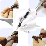 Electric Engraving Pen with 36 Bits, USB Rechargeable Cordless Engraving Machine