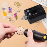 Electric Hand Drill Set For Resin Jewelry, 10 Drill Bits, DIY Key Chain Making