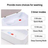 Electric Jewelry Sonic Cleaning Machine for Rings and Eyeglasses