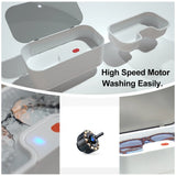 Electric Jewelry Sonic Cleaning Machine for Rings and Eyeglasses
