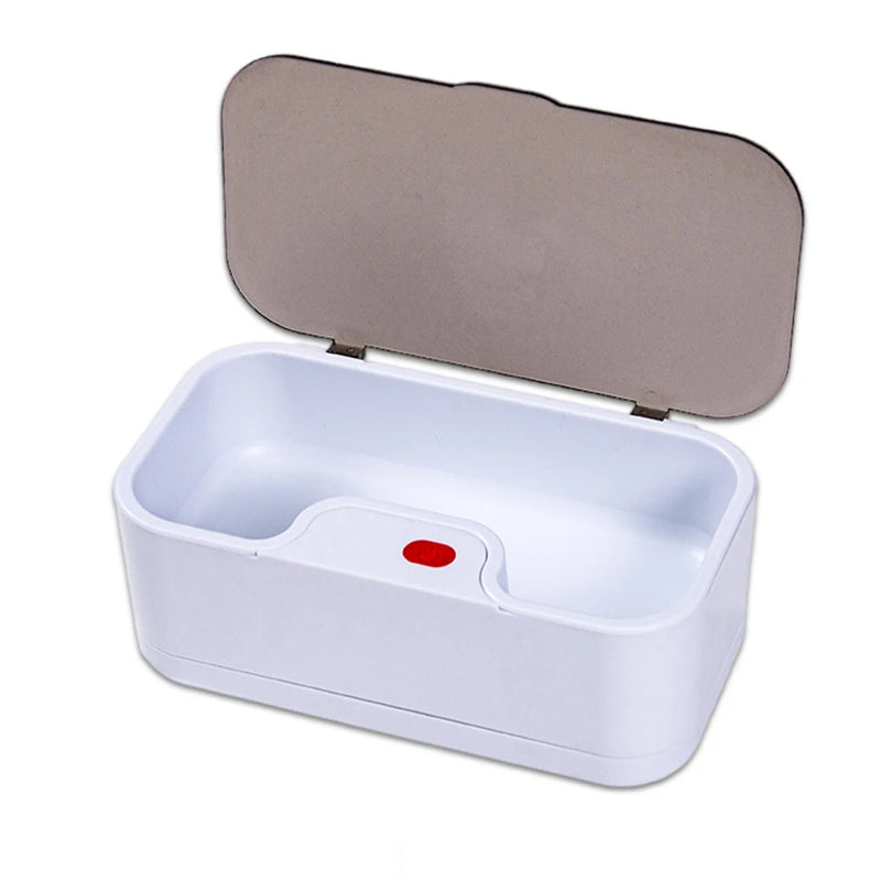 Electric Jewelry Sonic Cleaning Machine for Rings and Eyeglasses