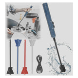 Rechargeable Electric Mixer with 4 Paddle Set