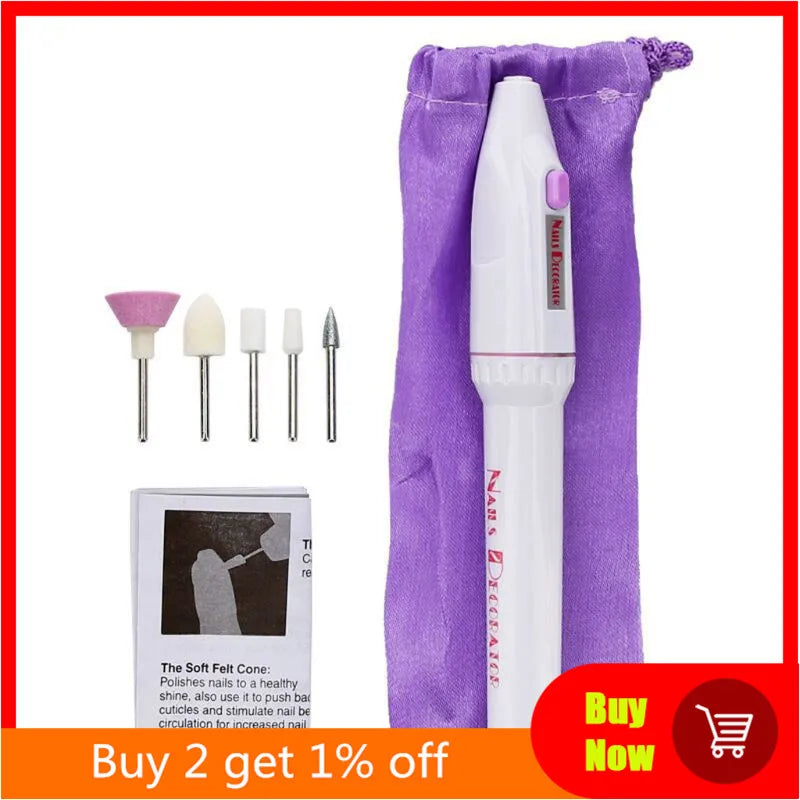 Portable Electric Nail Polisher Resin Jewelry Drill