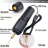 Electric Resin Drill Kit with 10 Drill Bits