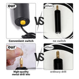 Electric Resin Drill Kit with 10 Drill Bits