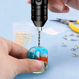 Electric Resin Drill Set Cordless Pin Vise for Resin Casting Molds