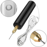 Electric Resin Drill Set with Eye Screws & Drill Bits