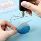 Electric Resin Drill Set with Eye Screws and Drill Bits Kit