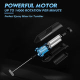 Electric Resin Mixer for Epoxy Resin, Small Epoxy Resin Mixer with Bracket