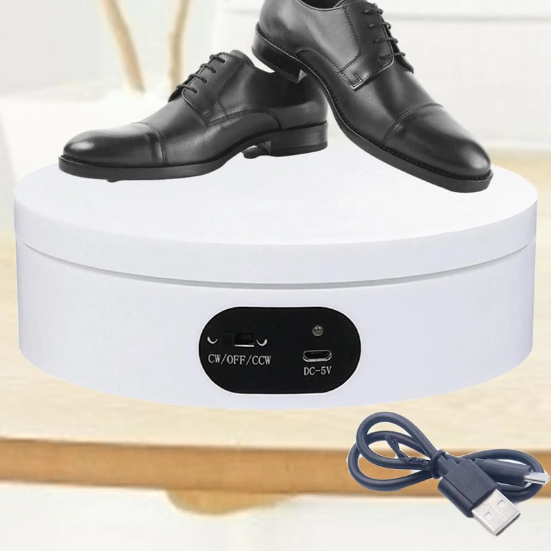 Electric Rotating Display Turntable for Jewelry