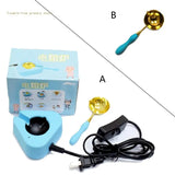 Electric Sealing Wax Furnace with Spoon - Wax Seal Stamp Set