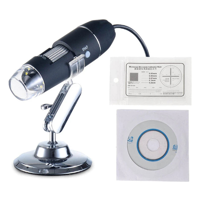 500X USB Digital Microscope with 8 LED Magnifier