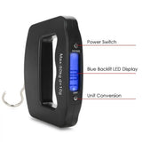50kg/10g Portable Scale for Suitcase Luggage with Hook
