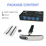 Portable Electronic Scale 50kg Stainless Steel Luggage Diamond Jewelry Precision