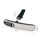 Portable Electronic Scale 50kg Stainless Steel Luggage Diamond Jewelry Precision