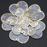Electroplated Shell Beads for Jewelry Making DIY Necklace Earrings