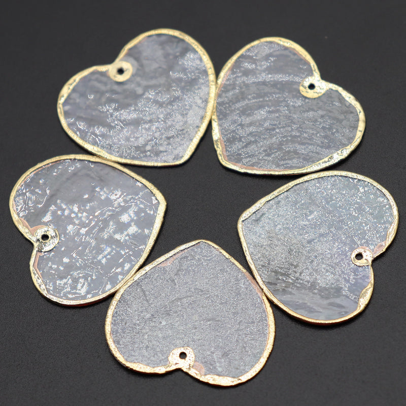 Electroplated Shell Beads for Jewelry Making DIY Necklace Earrings