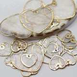 Electroplated Shell Beads for Jewelry Making DIY Necklace Earrings