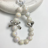 Electroplated UV Mobile Phone Chain Beading Material Loose Bead Accessories