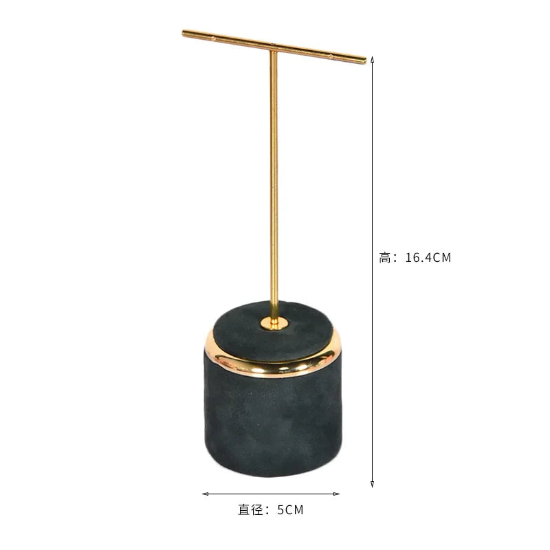 Metal Ring Holder Jewelry Stand Earrings Display