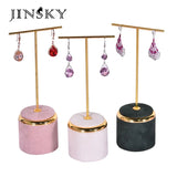 Metal Ring Holder Jewelry Stand Earrings Display
