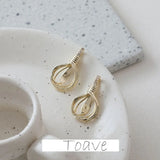 Color-Preserving Water Droplets Pendant Earrings