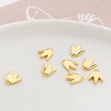 Electroplating Crown Pendant DIY Jewelry Necklace Earrings Accessories