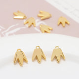 Electroplating Crown Pendant DIY Jewelry Necklace Earrings Accessories