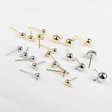 Electroplating Doug Beads Earrings DIY Ear Clip Material Bag