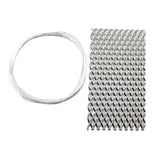Platinized Titanium Mesh Anodes Set for Jewelry Plating Rhodium