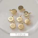 December flower necklace bracelet earrings pendant accessories