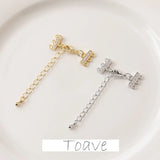 Electroplated Zircon Tassel Necklace Bracelet DIY Hand-Made Material Accessories