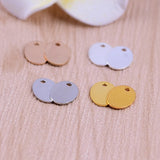 Multicolor Oval Copper Earrings Necklace Pendants DIY Jewelry Making