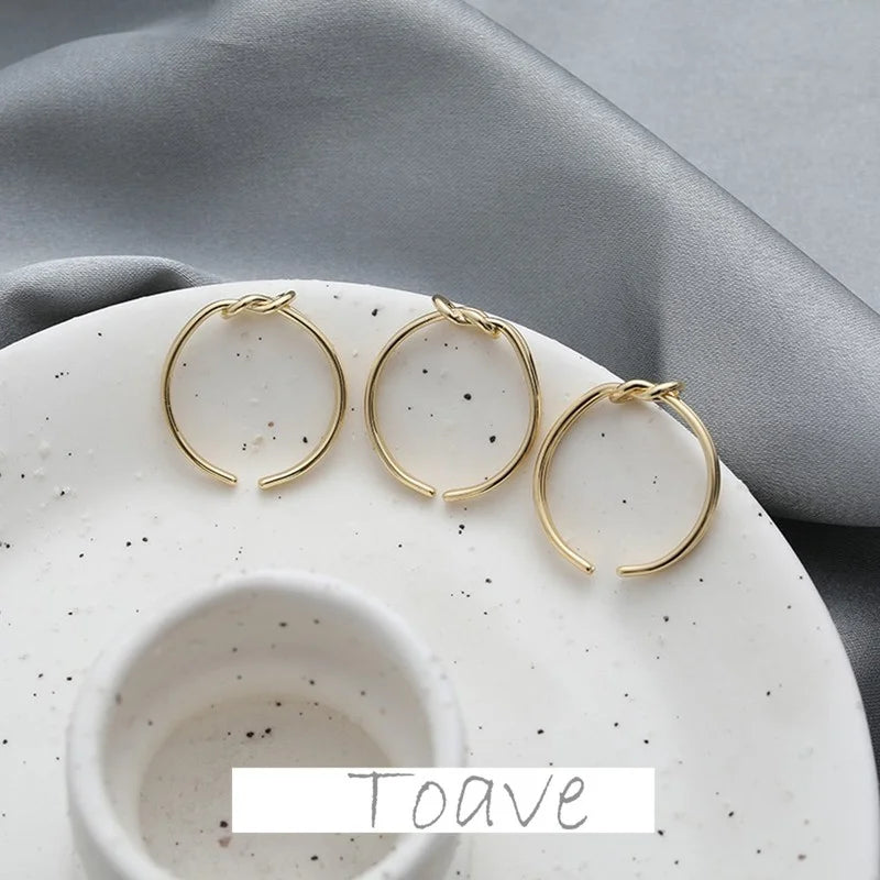 Electroplated Open Ring DIY Hand-made Material Accessories