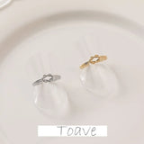 Electroplated Open Ring DIY Hand-made Material Accessories