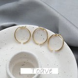 Electroplated Open Ring DIY Hand-made Material Accessories
