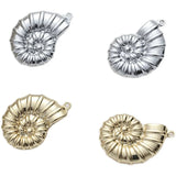 Real Copper Color-Preserving Conch Pendant DIY Material Accessories