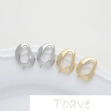 Irregular Hollow Earrings DIY Craft Material