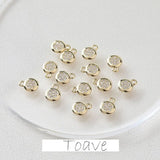Zircon Drop Pendant & DIY Beaded Bracelet Necklace Set