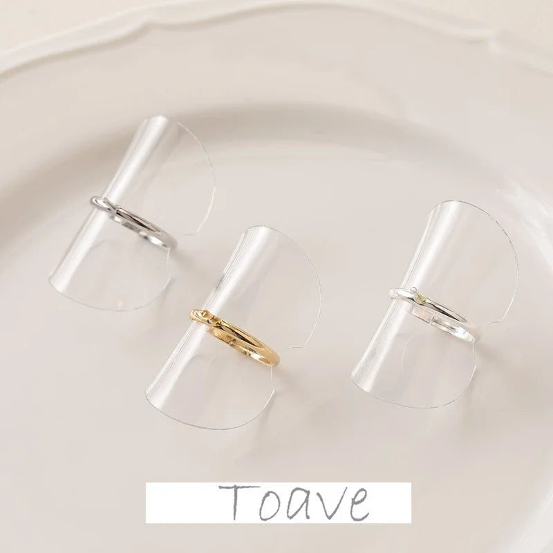 Electroplating Pearl Half-Hole Pin DIY Ring Shank Material
