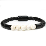 Electrostatic Agate Leather Beads Band - Gift for Christmas
