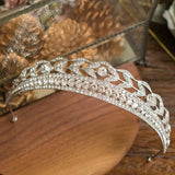 Elegance Crystal Bride Hair Accessory Wheat Tiaras and Crown