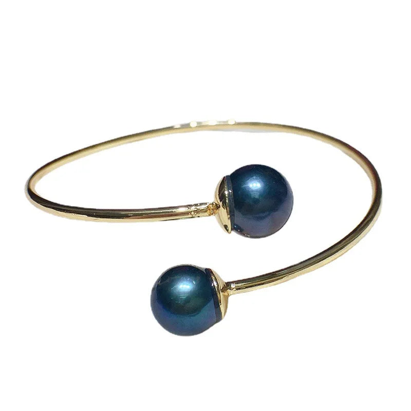Vintage 10-12mm Bead Bracelet for Women