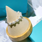 925 Silver Heart LOVE Pendant Bracelet Wedding Gift