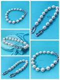 925 Silver Heart LOVE Pendant Bracelet Wedding Gift