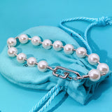 925 Silver Heart LOVE Pendant Bracelet Wedding Gift