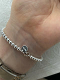 925 Silver Heart LOVE Pendant Bracelet Wedding Gift