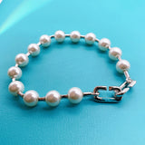 925 Silver Heart LOVE Pendant Bracelet Wedding Gift