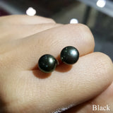 Freshwater Natural Pearl 7-8mm Earrings Silver 925 Stud Earrings for Women