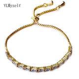 Adjustable Crystal Zirconia Bracelet